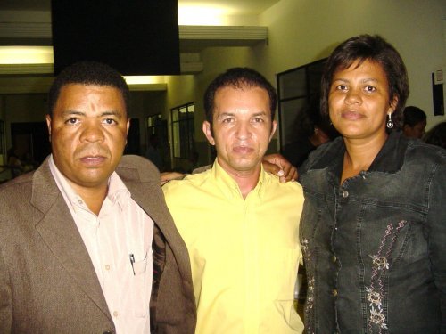 Com Ivanildo Antônio, Secretário de Cultura de Camaçari/BA e Jucilene Souza, coordenadora da Casa do Saber, também de Camaçari/BA